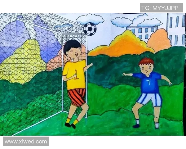 足球比赛中的激情与艺术如何通过画笔展现精彩瞬间
